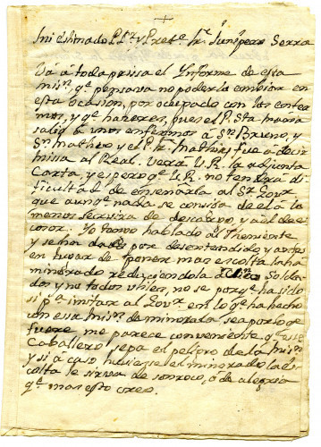 A report from Palóu to Serra on the Mission San Francisco for the year 1779, January 1, 1780 [MSS.AAFH.002-039]	
Alta California manuscripts: 1764-1797
ARCH/MSS | 1764-1797