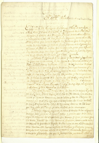Manuscript #13 from the collection "Peruvian Manuscripts 1636-1796"