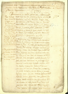 Manuscript #4 from the collection "Peruvian Manuscripts 1636-1796"