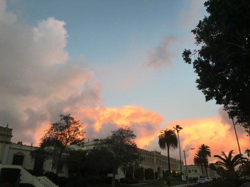 Sunset at the University of San Diego