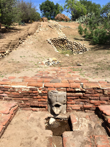 Levandaria archeological remains at Mission San Luis Rey.