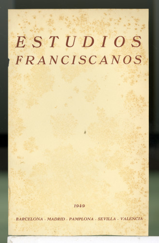 284 Estudios Franciscanos