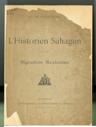 177 L'Historien Sahagun et les Migrations Mexicanes
