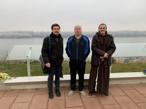 Site visit, Vukovar Monastery with Kristijan Crnković, chief engineer and CEO of Indigo. Vukovar, Croatia.