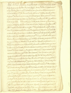 Manuscript #2 from the collection "Peruvian Manuscripts 1636-1796"