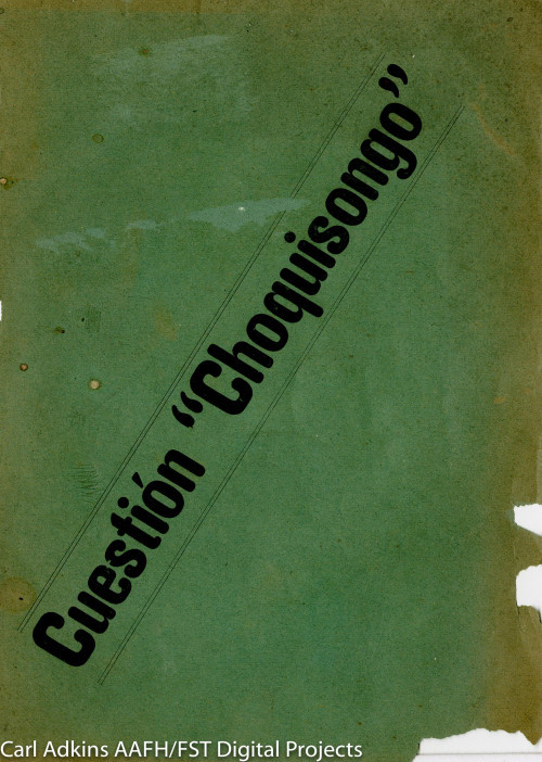 Cuestion "choquisongo"